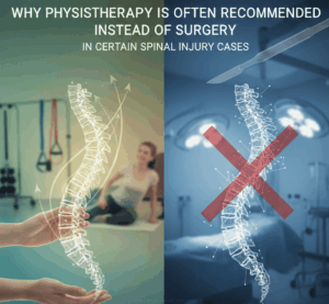 Why Physiotherapy Is Often Recommended Instead of Surgery in Certain Spinal Injury Cases